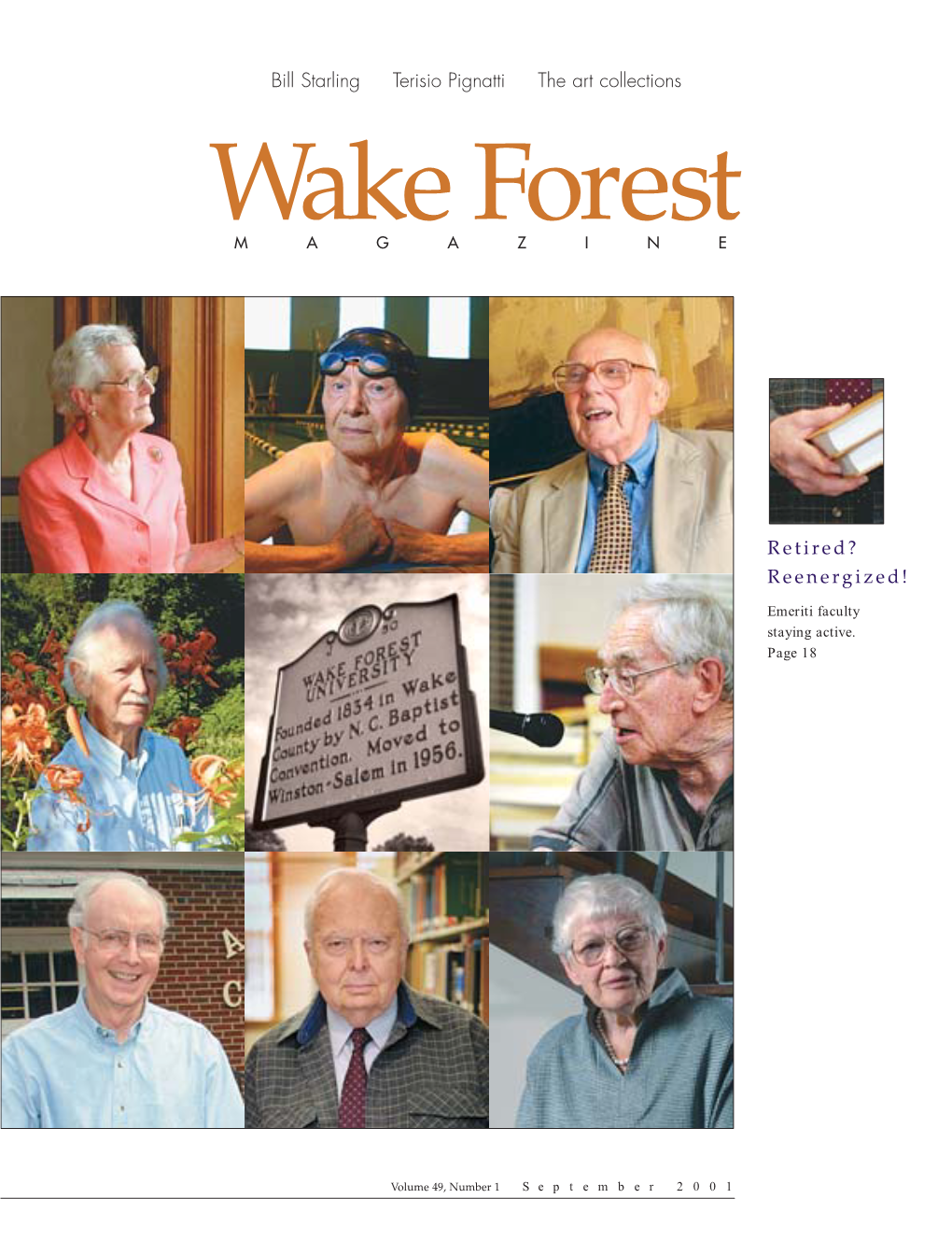Wake Forest Magazine September 2001