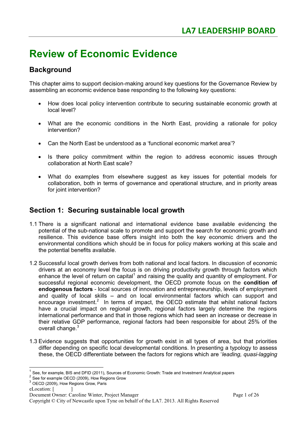 Northern Rock Proposal