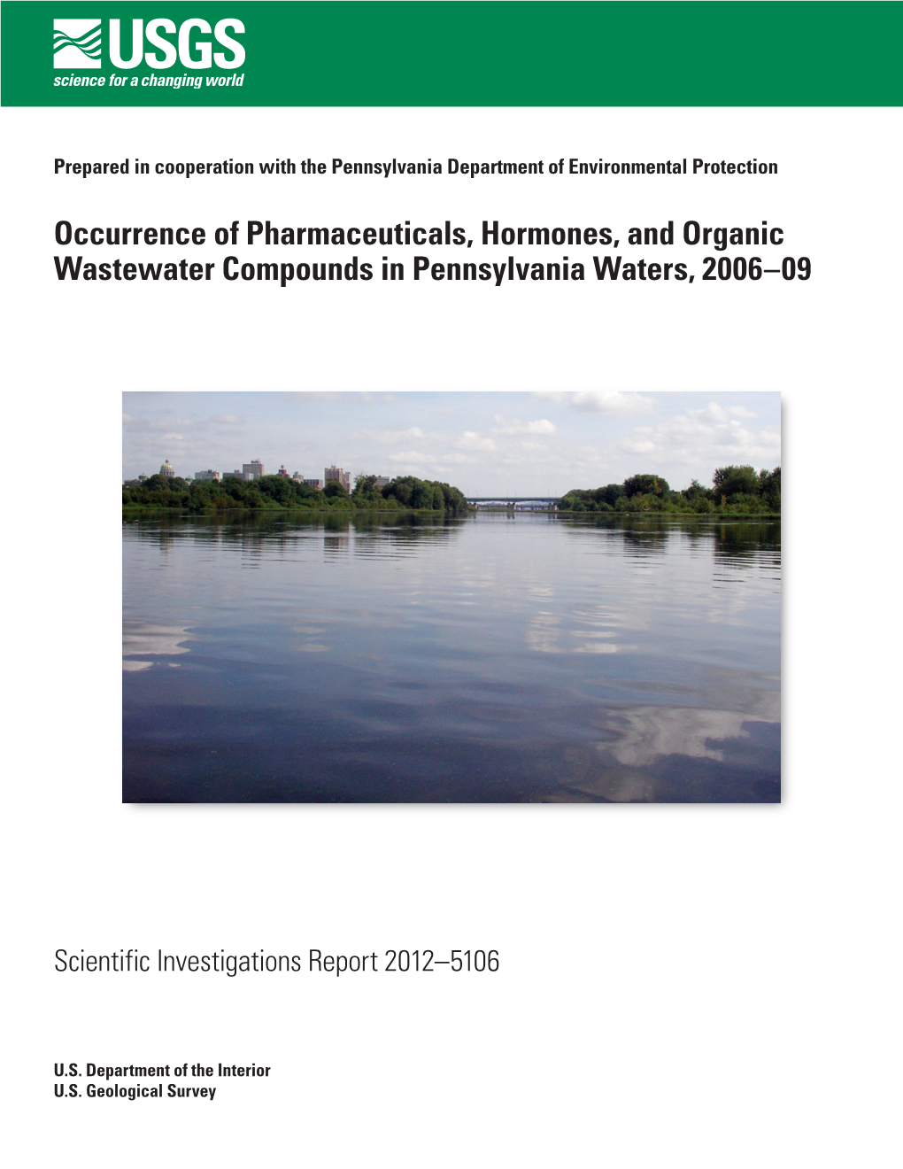 Occurrence of Pharmaceuticals, Hormones, and Organic Wastewater Compounds in Pennsylvania Waters, 2006–09