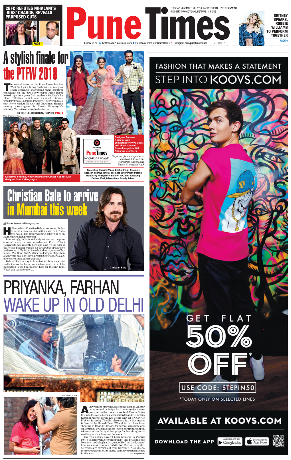 Priyanka,Farhan Wake up in Old Delhi