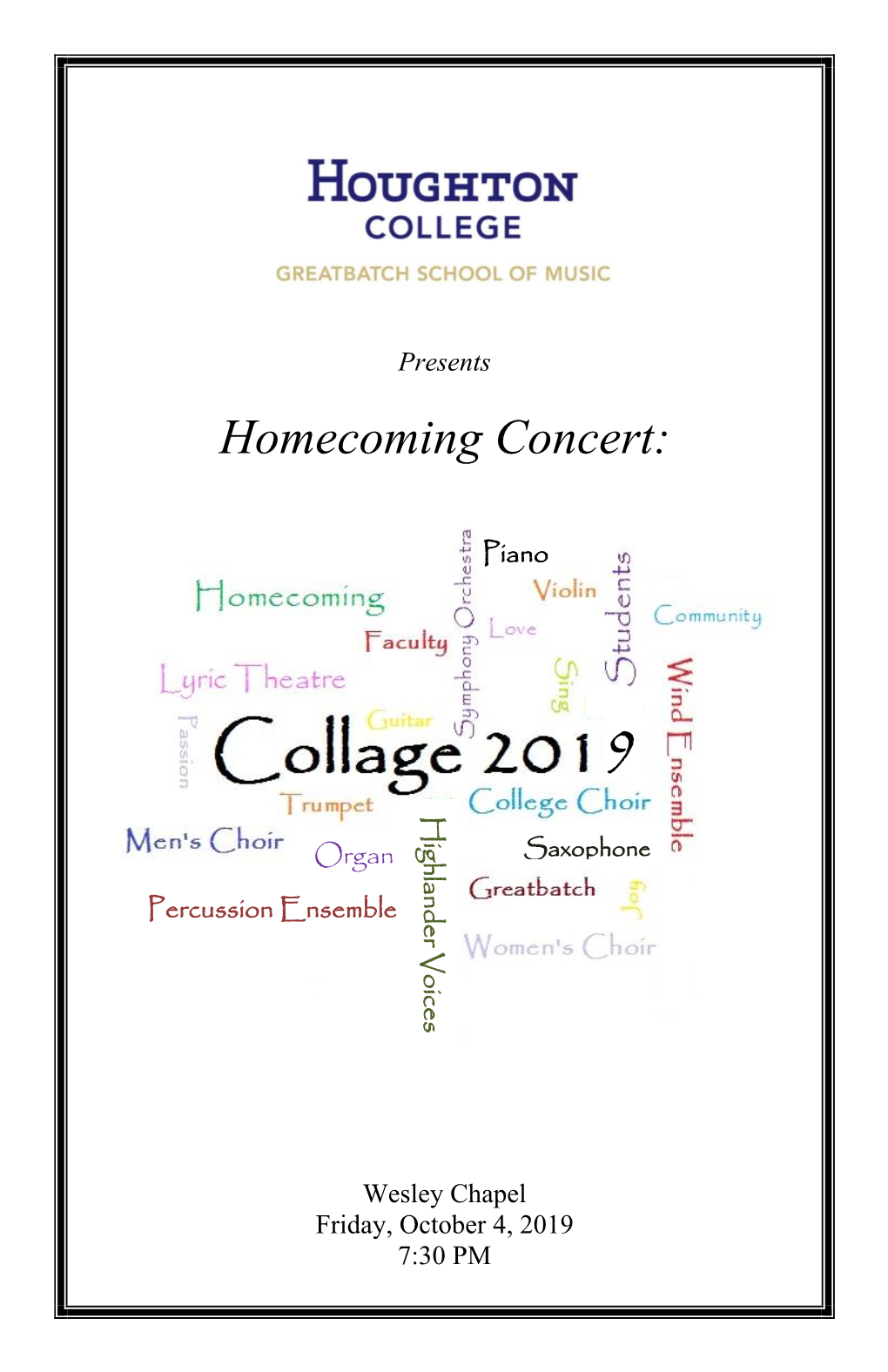 Homecoming Concert