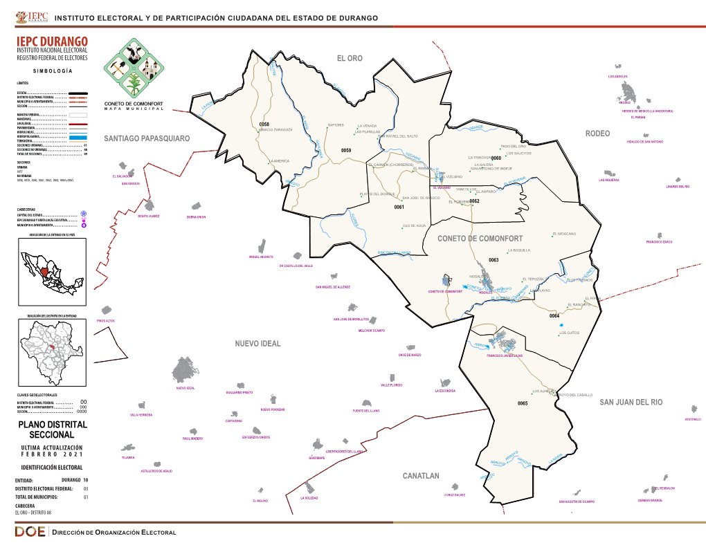 Mapas 03 Durango Coneto De Comonfort.Cdr