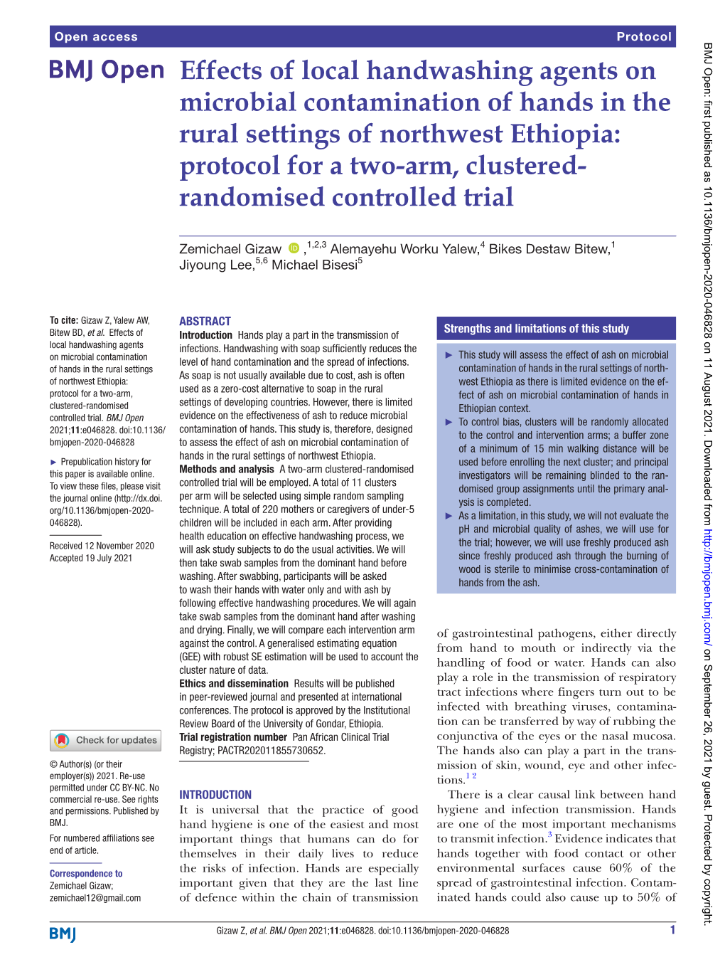 Effects of Local Handwashing Agents on Microbial