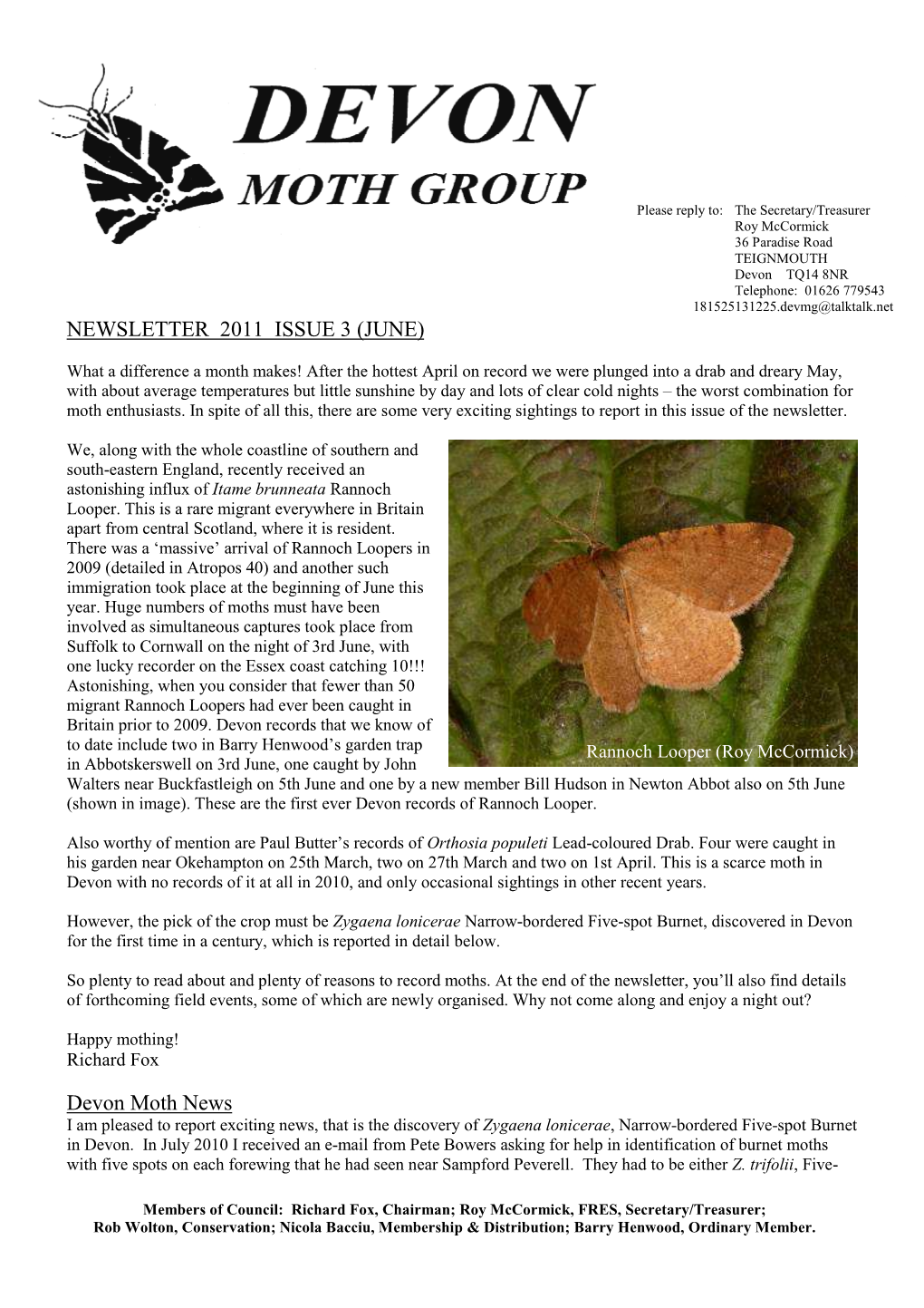 DMG Newsletter 2011 Issue 3 June Email Version