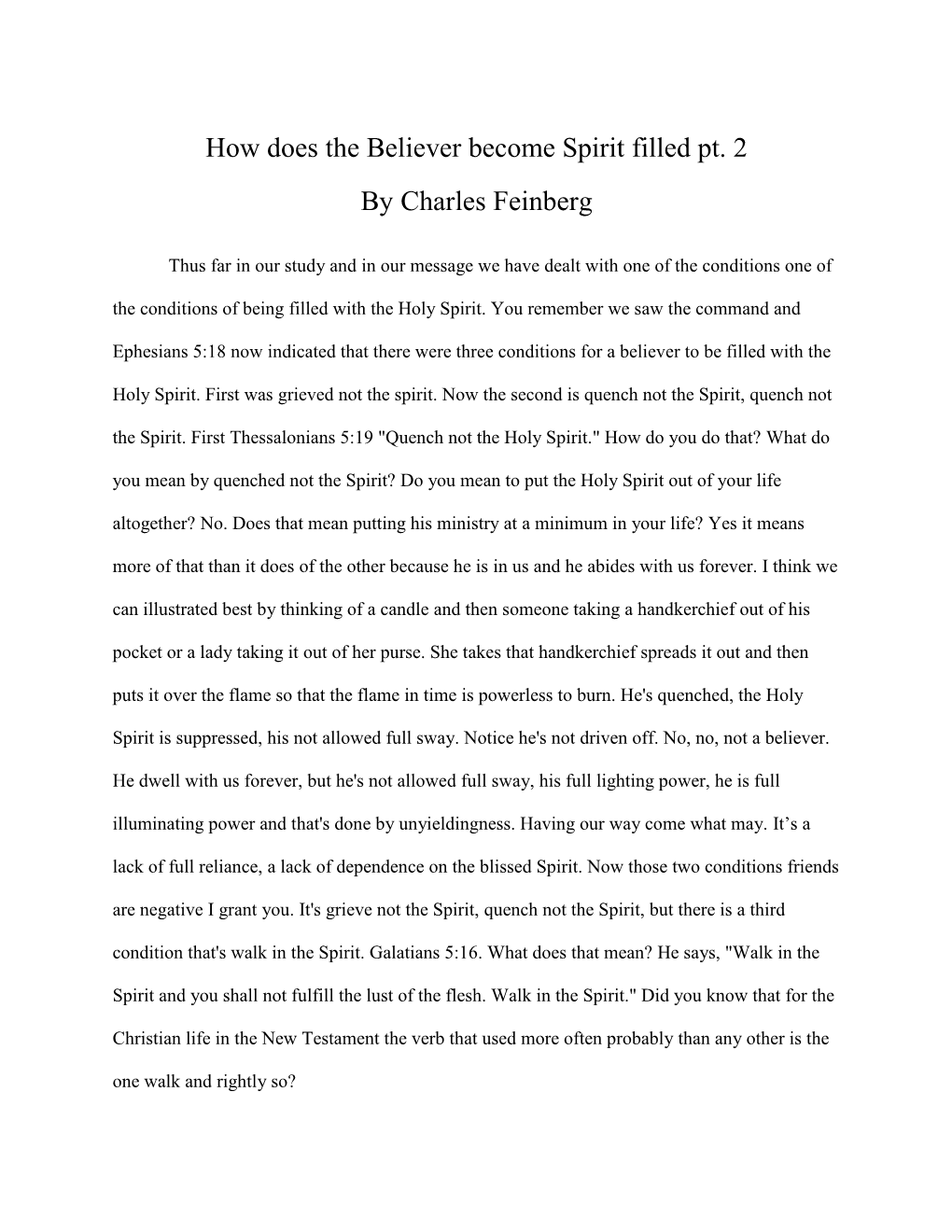 How Does the Believer Become Spirit Filled Pt 2.Pdf