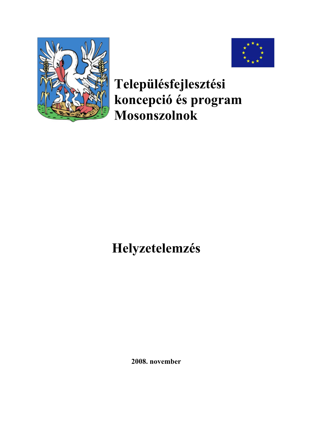 Mosonszolnok Fejlesztési Koncepciója