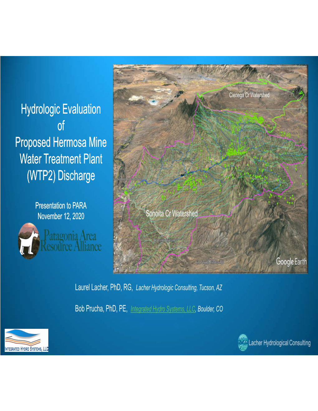 (WTP2) Discharge Hydrologic Evaluation of Proposed Hermosa