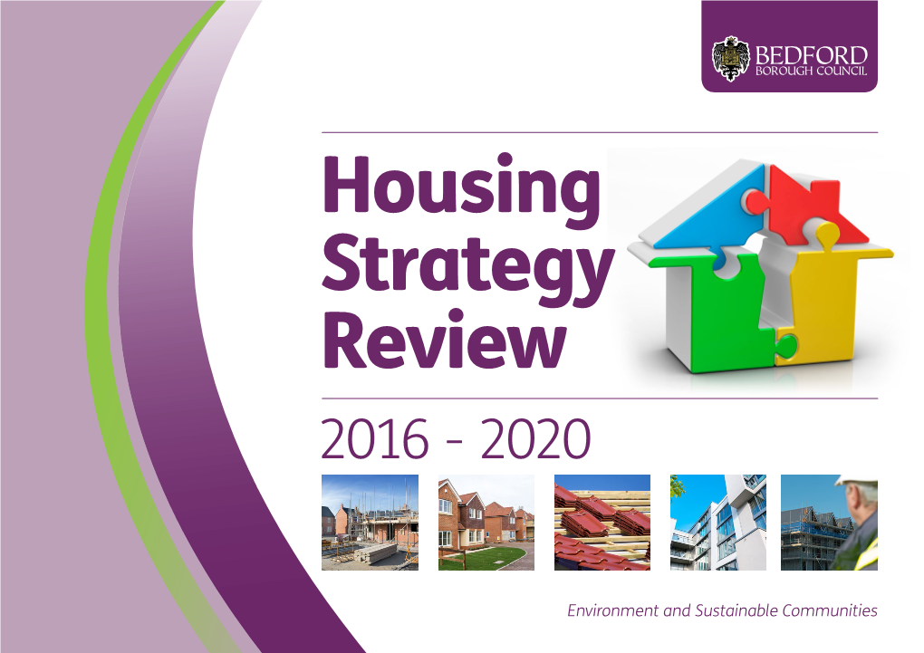 Housing Strategy Review 2016 – 2020