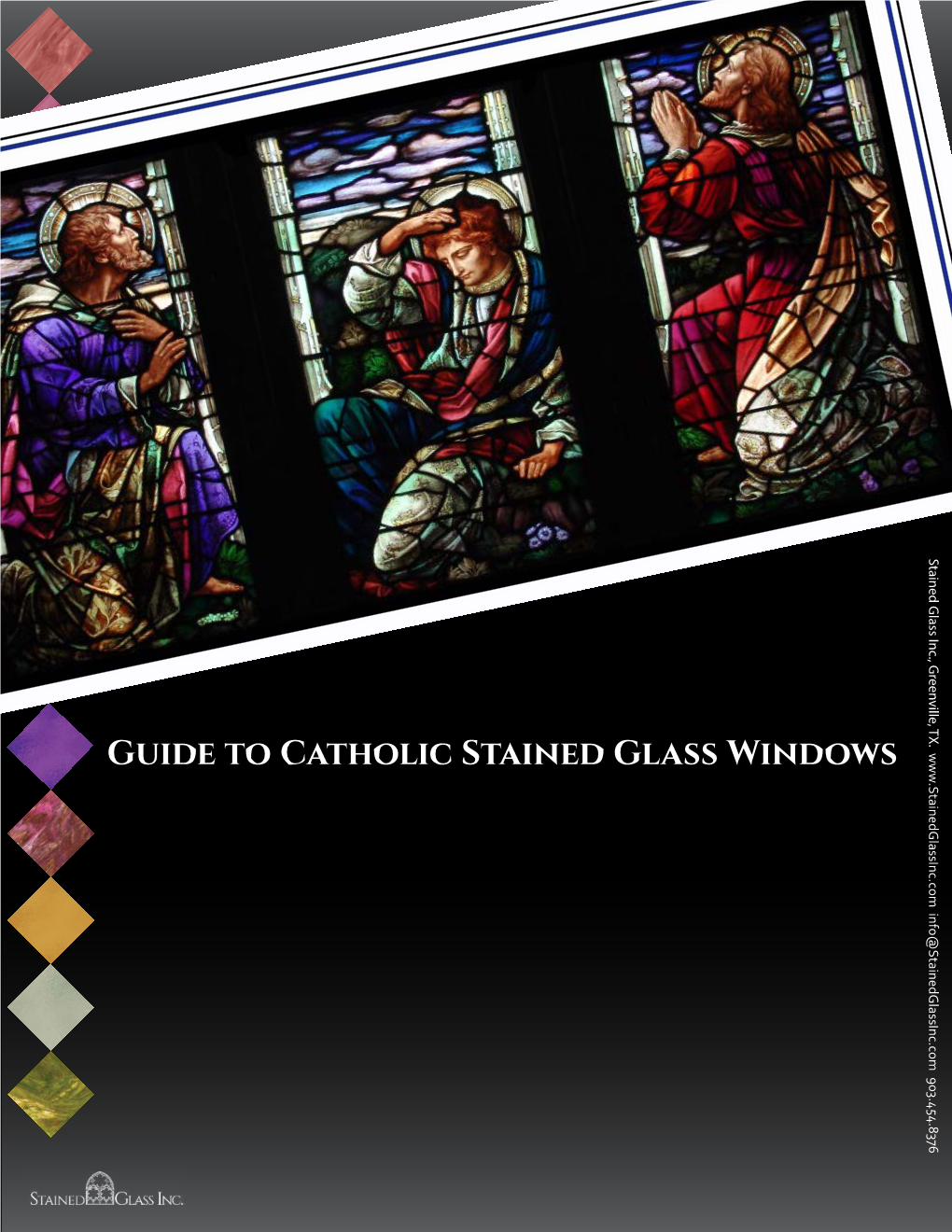 Guide to Catholic Stained Glass Windows Stained Catholic to Guide Stained Glass Inc., Greenville, TX