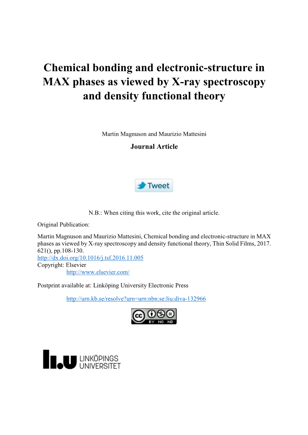 Chemical Bonding and Electronic-Structure in MAX Phases As Viewed by X-Ray Spectroscopy and Density Functional Theory