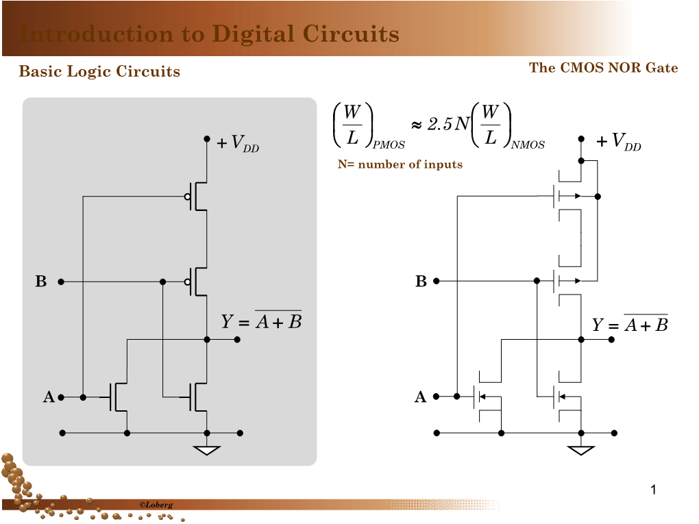 Introduction to Digital Circuits