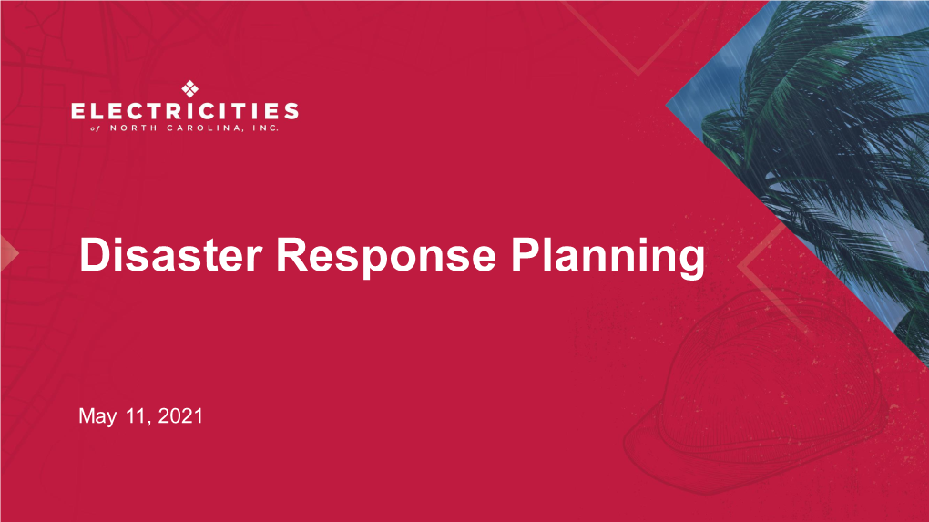 Disaster Response Planning