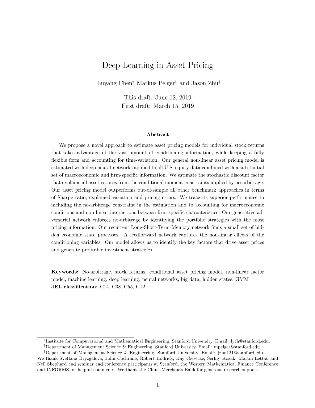 Deep Learning in Asset Pricing