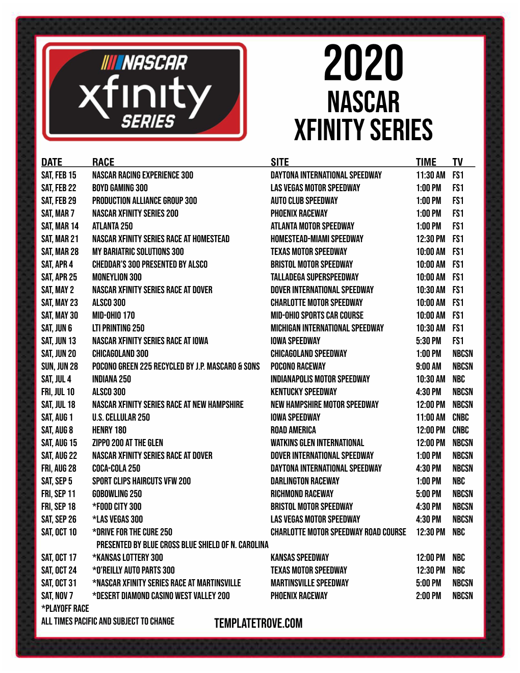 NASCAR Xfinity Series