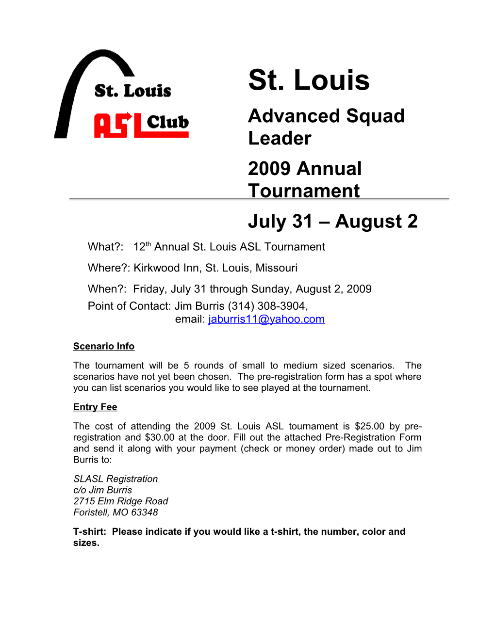 ASL Tournament St. Louis 1999