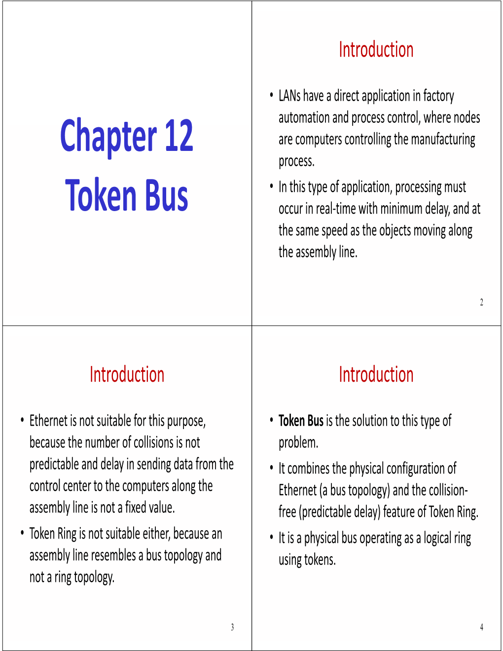 Token Bus Occur in Real‐Time with Minimum Delay, and at the Same Speed As the Objects Moving Along the Assembly Line