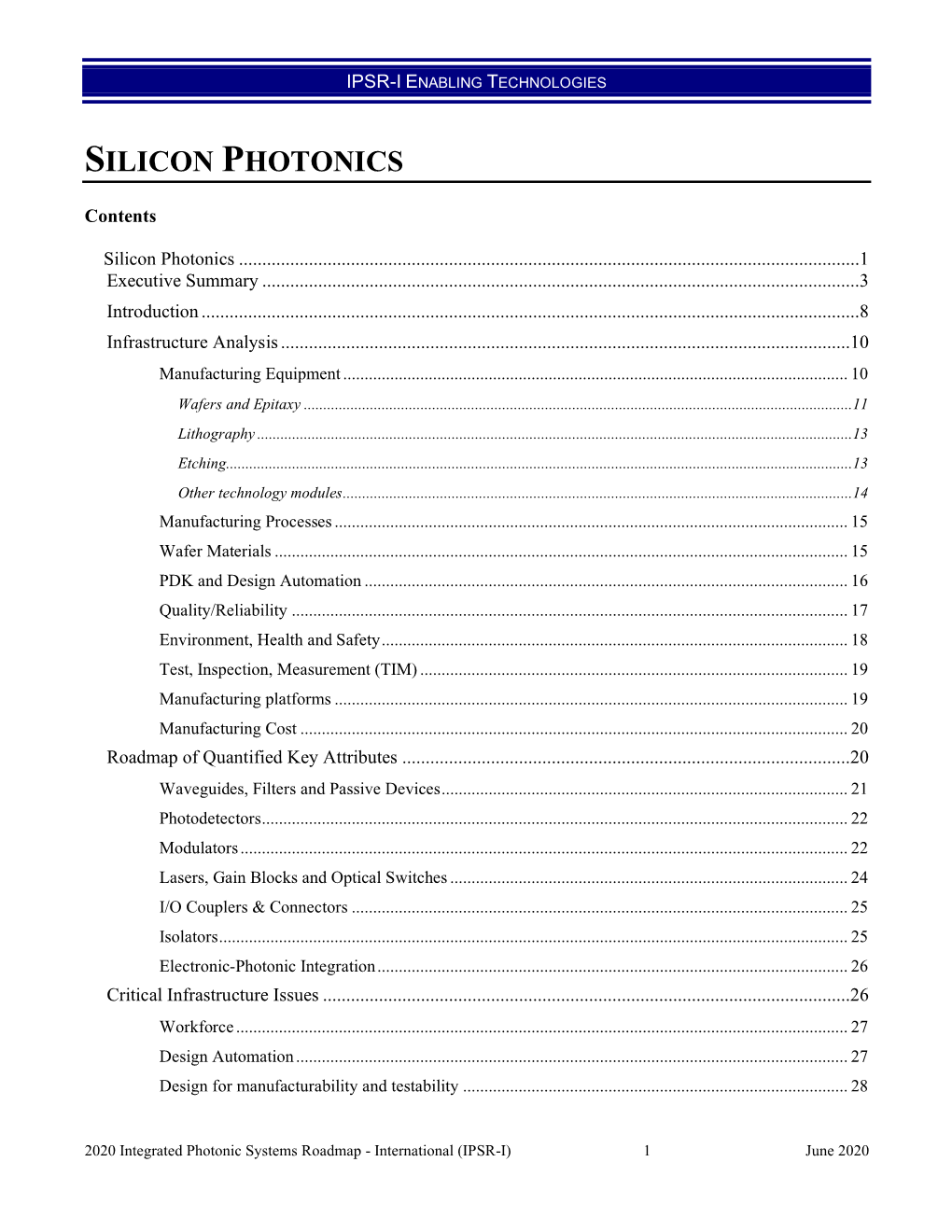 Silicon Photonics