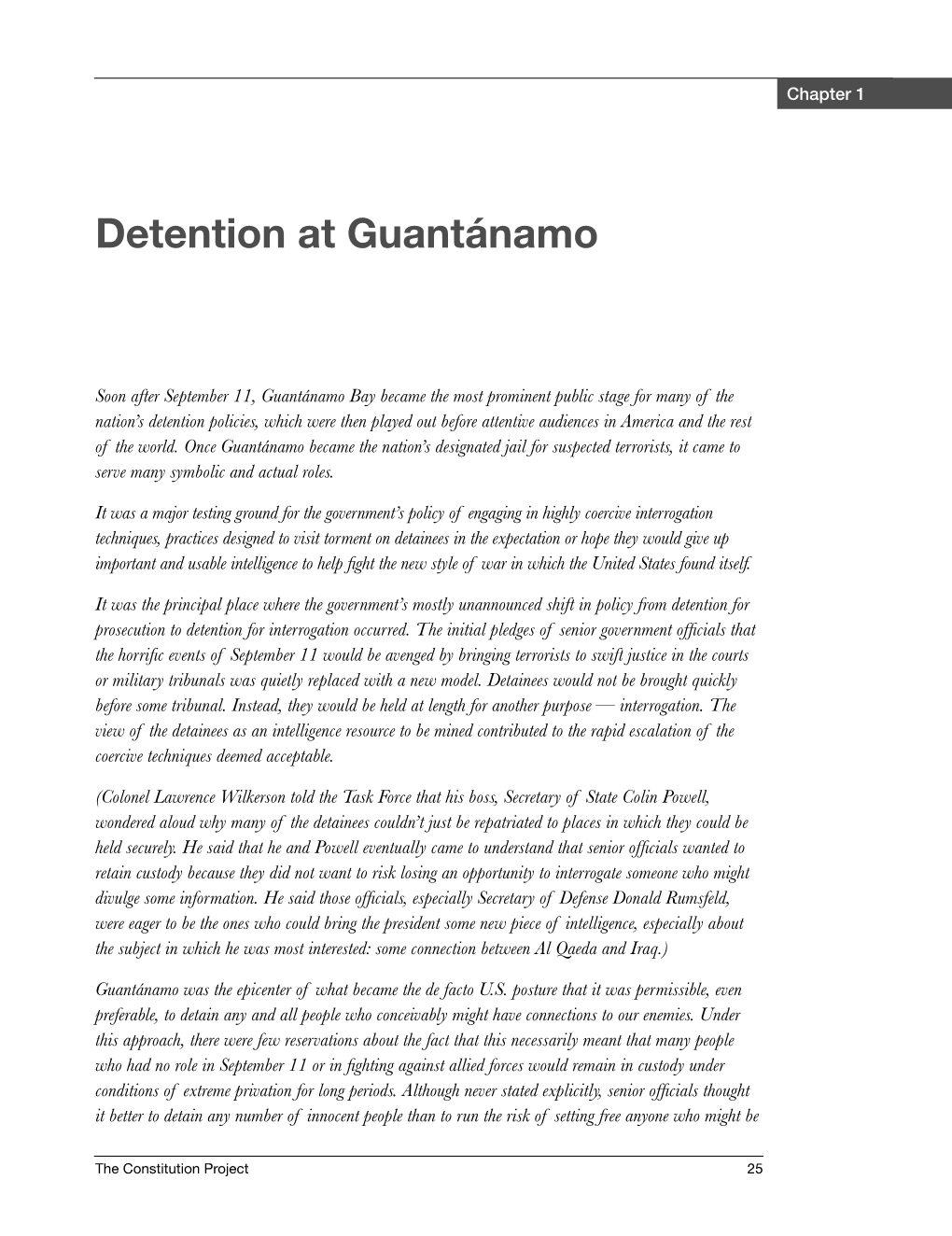 Detention at Guantánamo