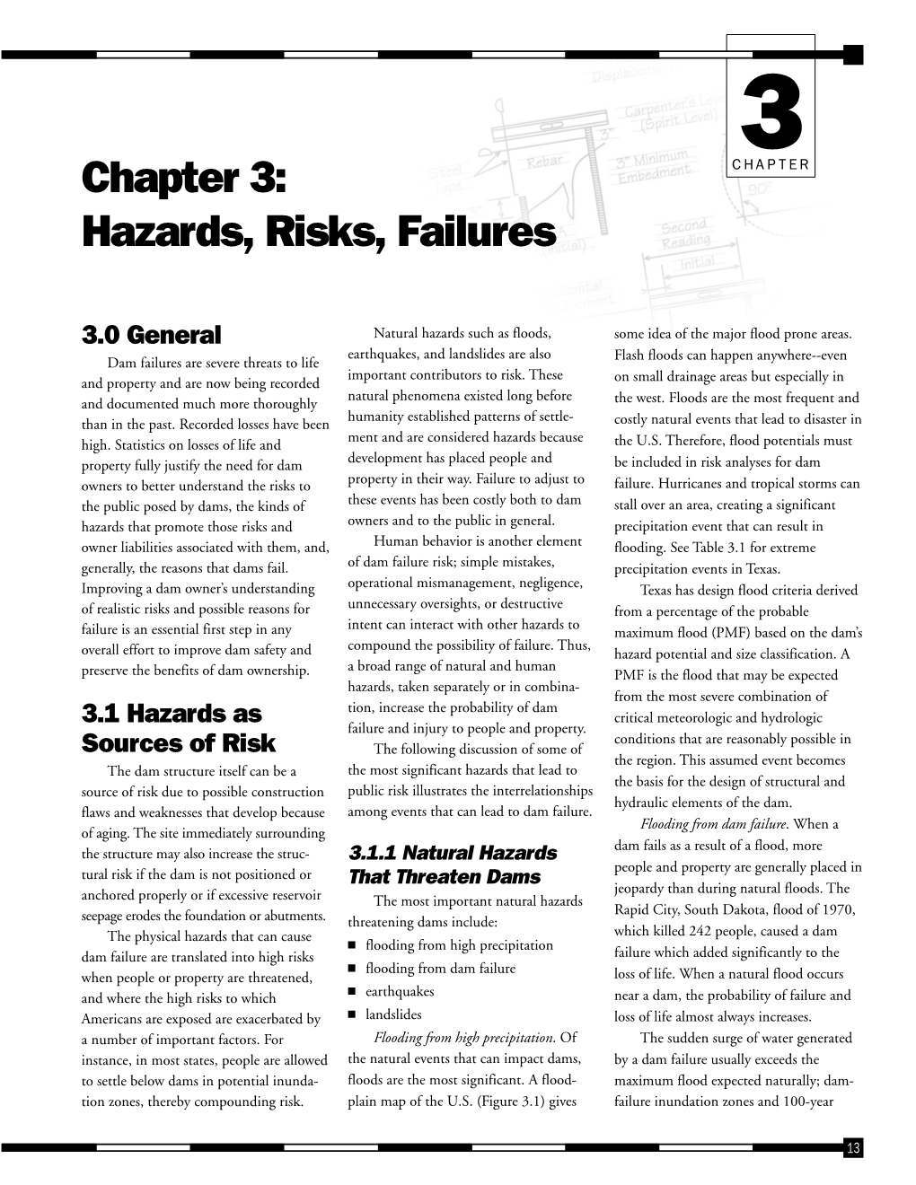 Chapter 3: Hazards, Risks, Failures