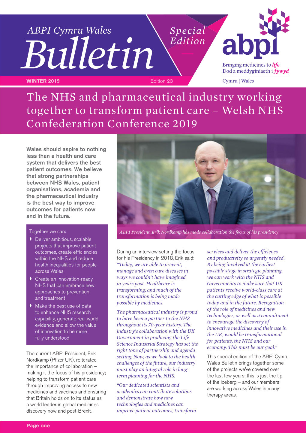 Welsh NHS Confederation Conference 2019