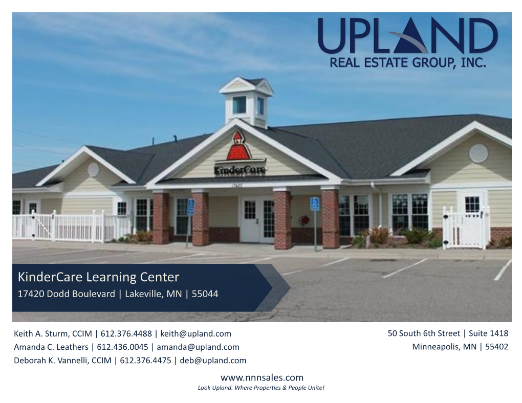 Kindercare Learning Center 17420 Dodd Boulevard | Lakeville, MN | 55044