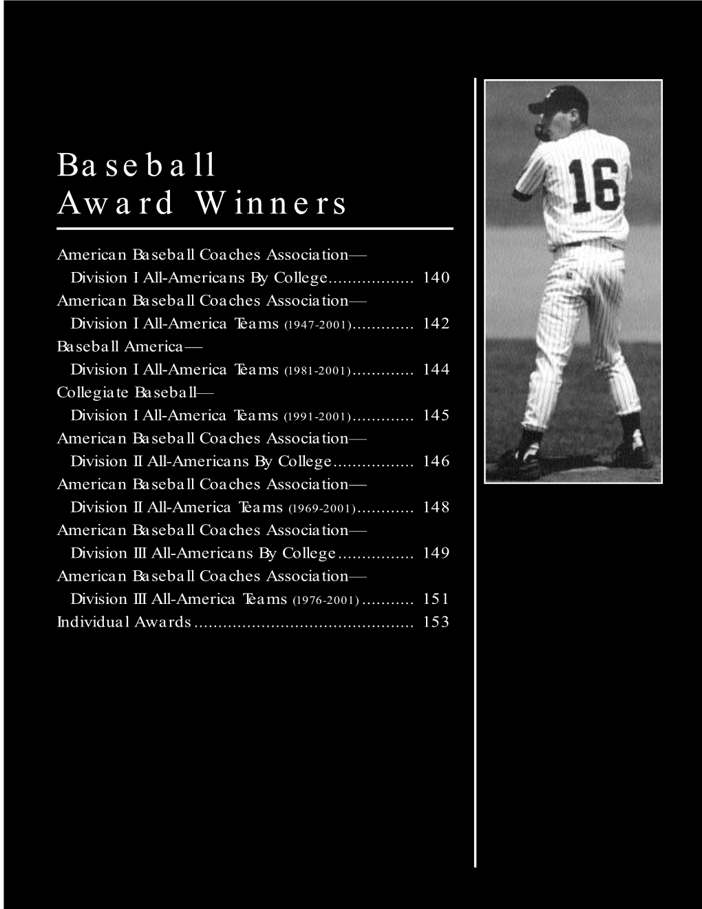 2002 NCAA Baseball and Softball Records Book