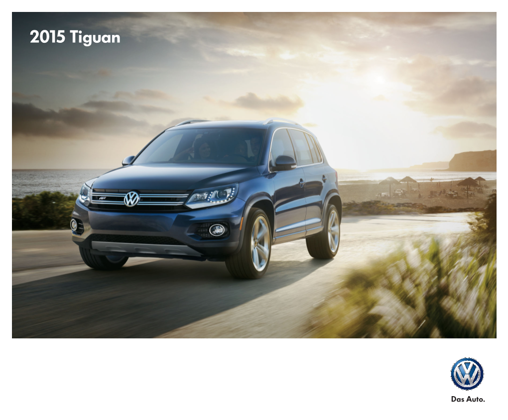 2015 Tiguan Stand Out, Even on the Move