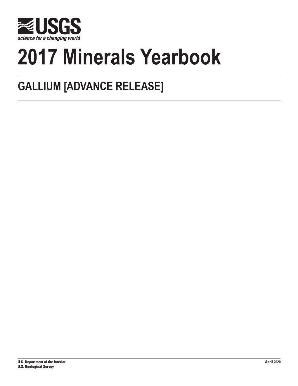 Gallium in 2017 (PDF)