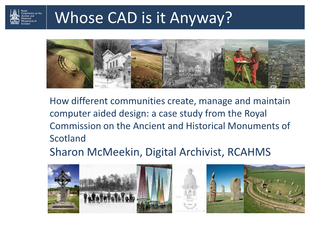 Whose CAD Is It Anyway?