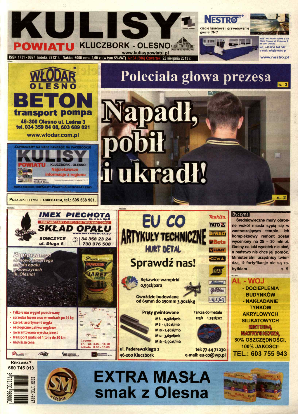 EU CO EXTRA MASŁA Smak Z Olesna