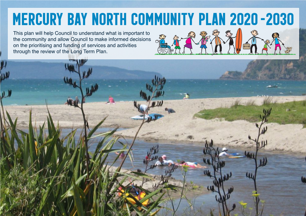 MERCURY BAY NORTH Community Plan 2020