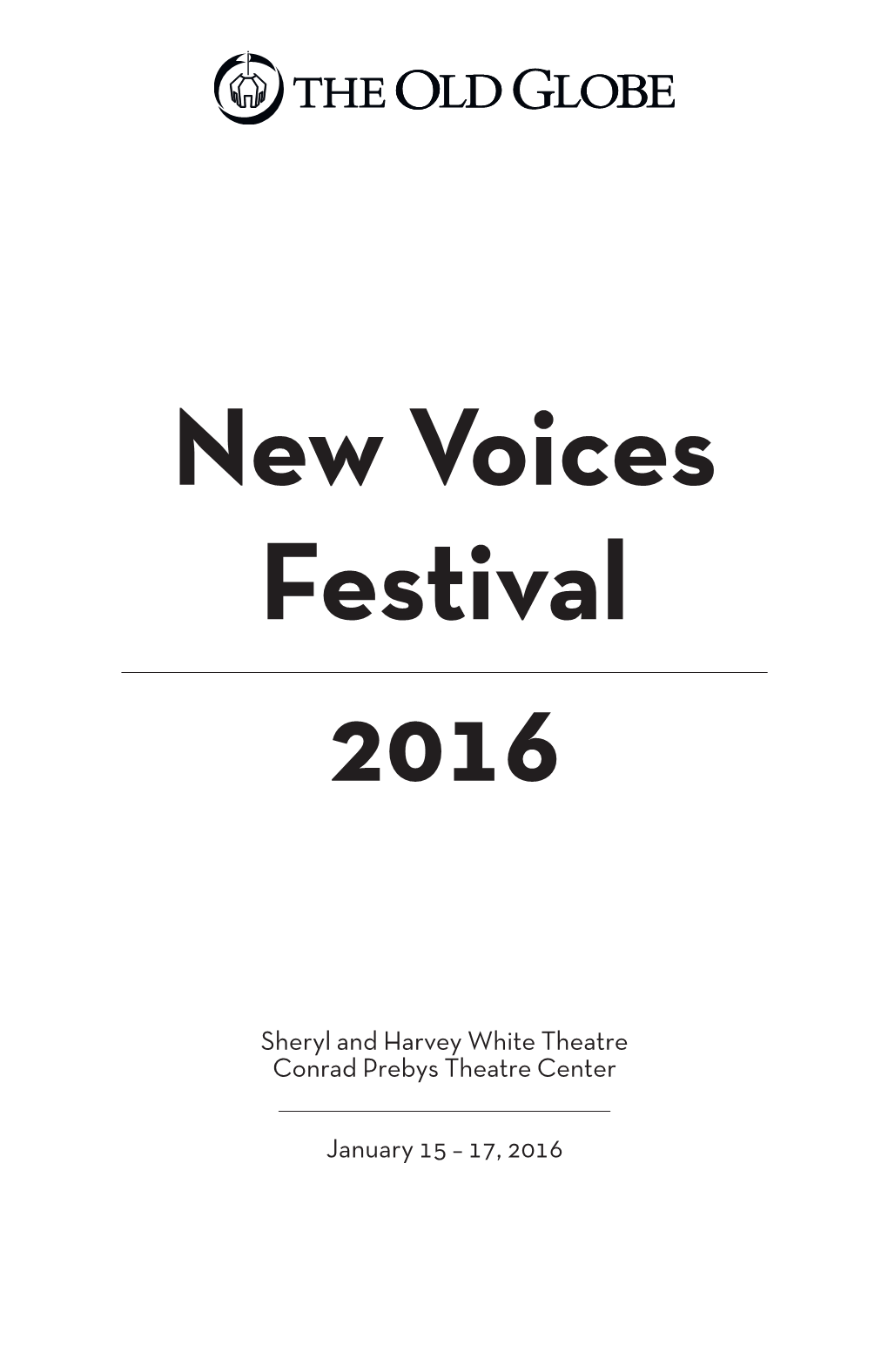 New Voices Festival 2016