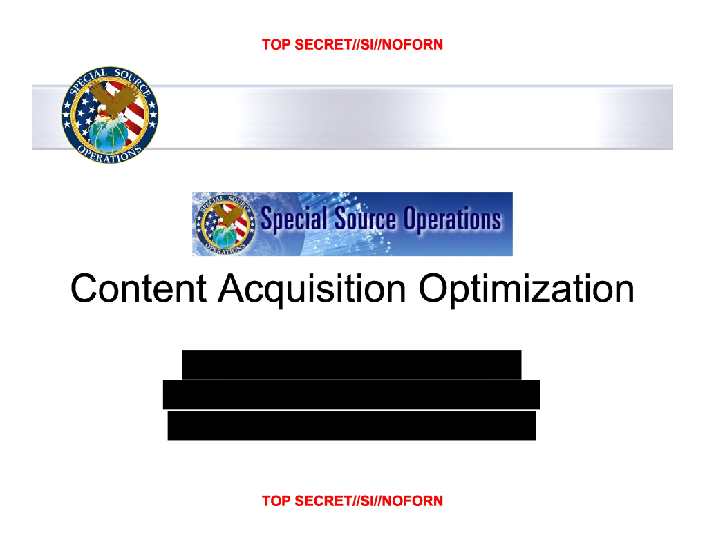 Content Acquisition Optimization
