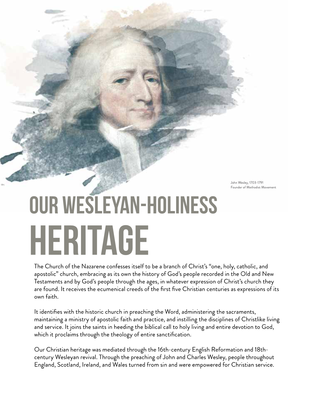 Our Wesleyan-Holiness