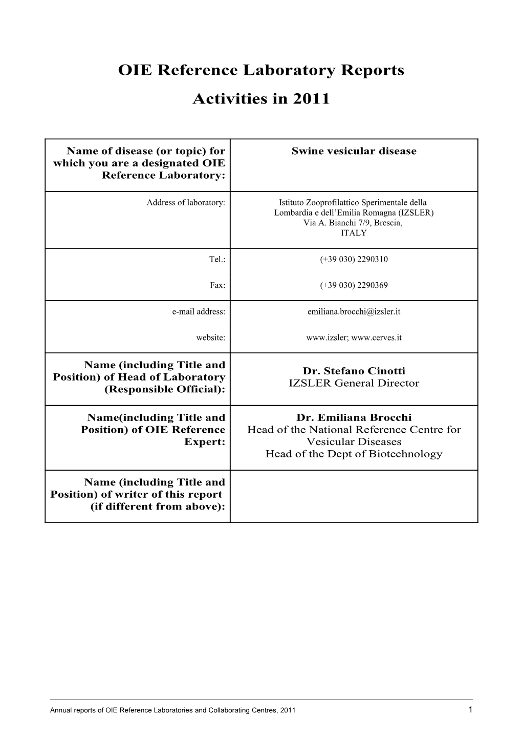 OIE Reference Laboratory Reports s14