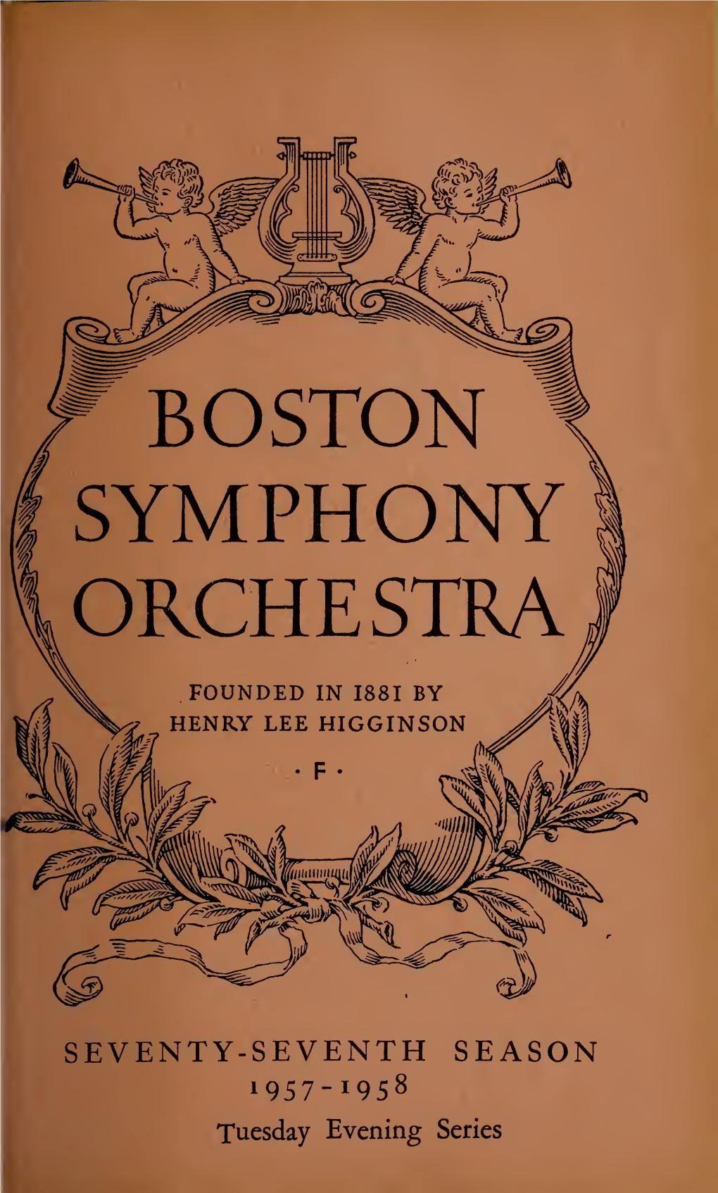 Boston Symphony Orchestra Concert Programs, Season 77, 1957