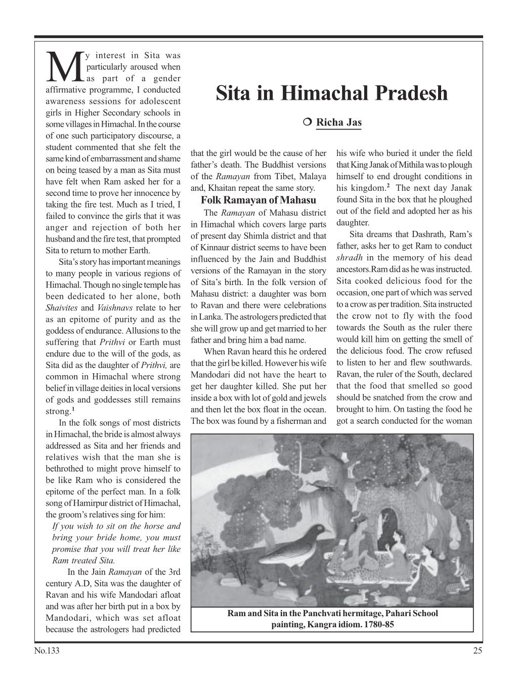 6. Sita in Himachal Pradesh