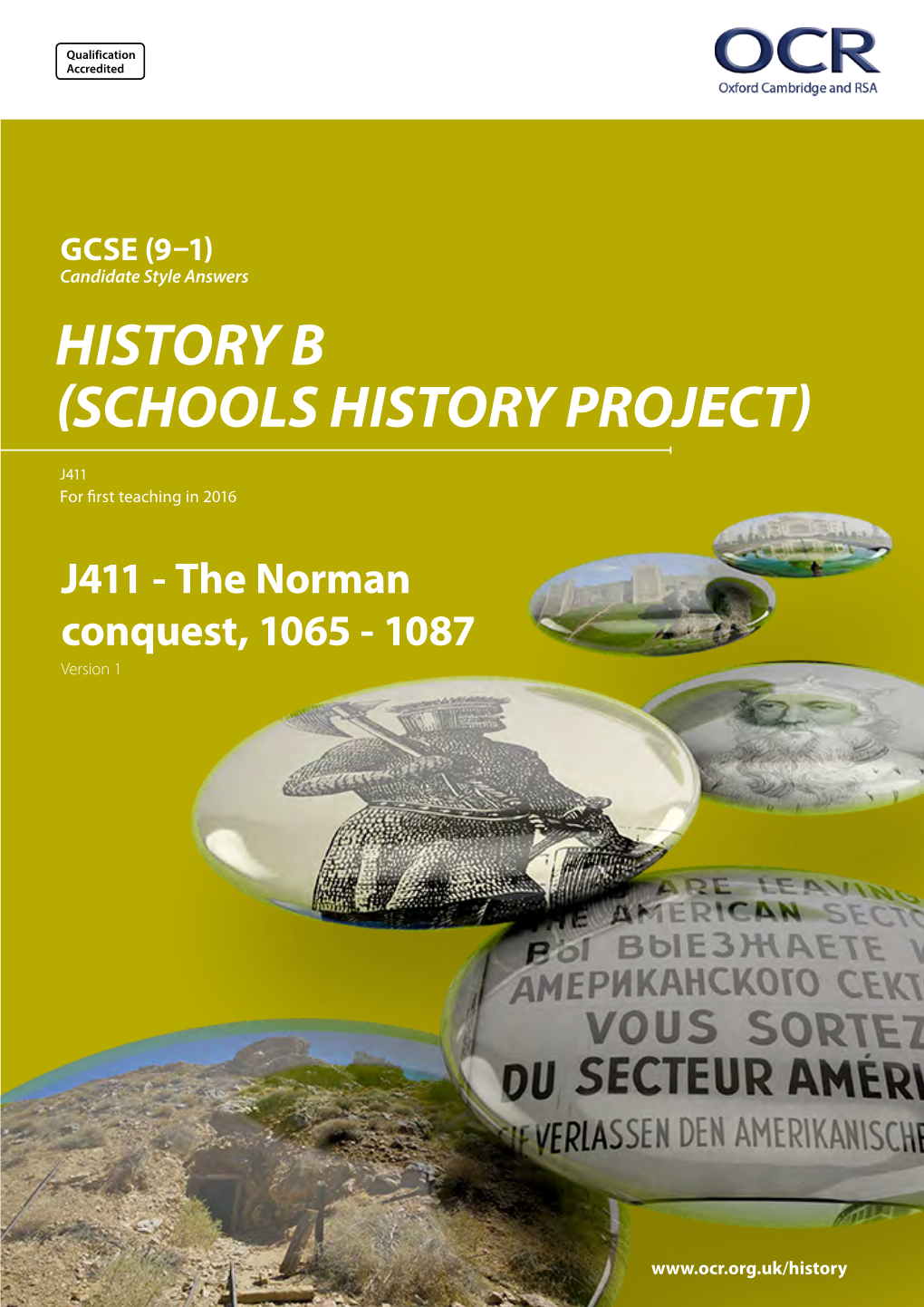 (Schools History Project) the Norman Conquest, 1065