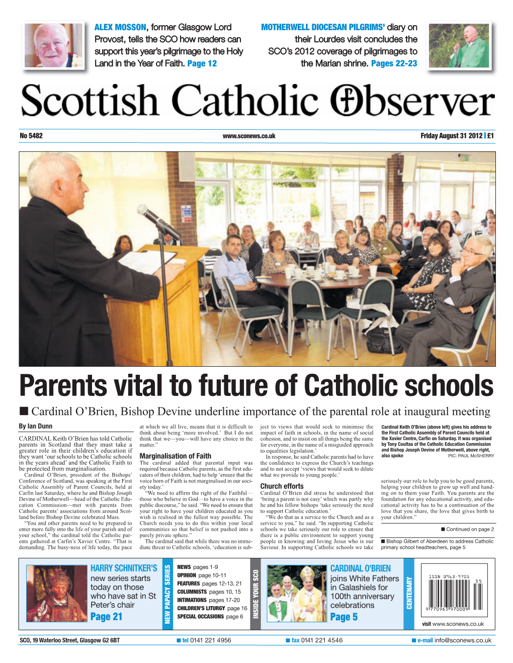 Parents Vital to Future of Catholic Schools