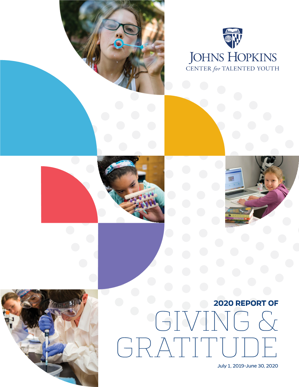 Johns Hopkins CTY 2020 Report of Giving & Gratitude