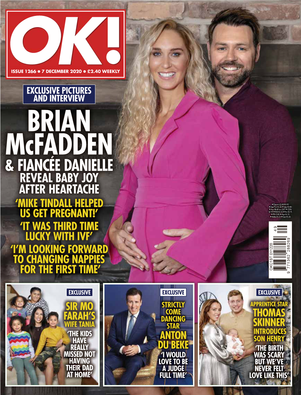 BRIAN Mcfadden & FIANCÉE DANIELLE REVEAL BABY JOY AFTER HEARTACHE