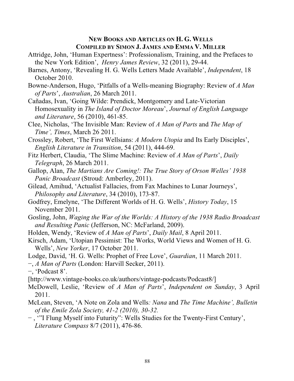 Attridge, John, 'Human Expertness': Professionalism, Training, and The