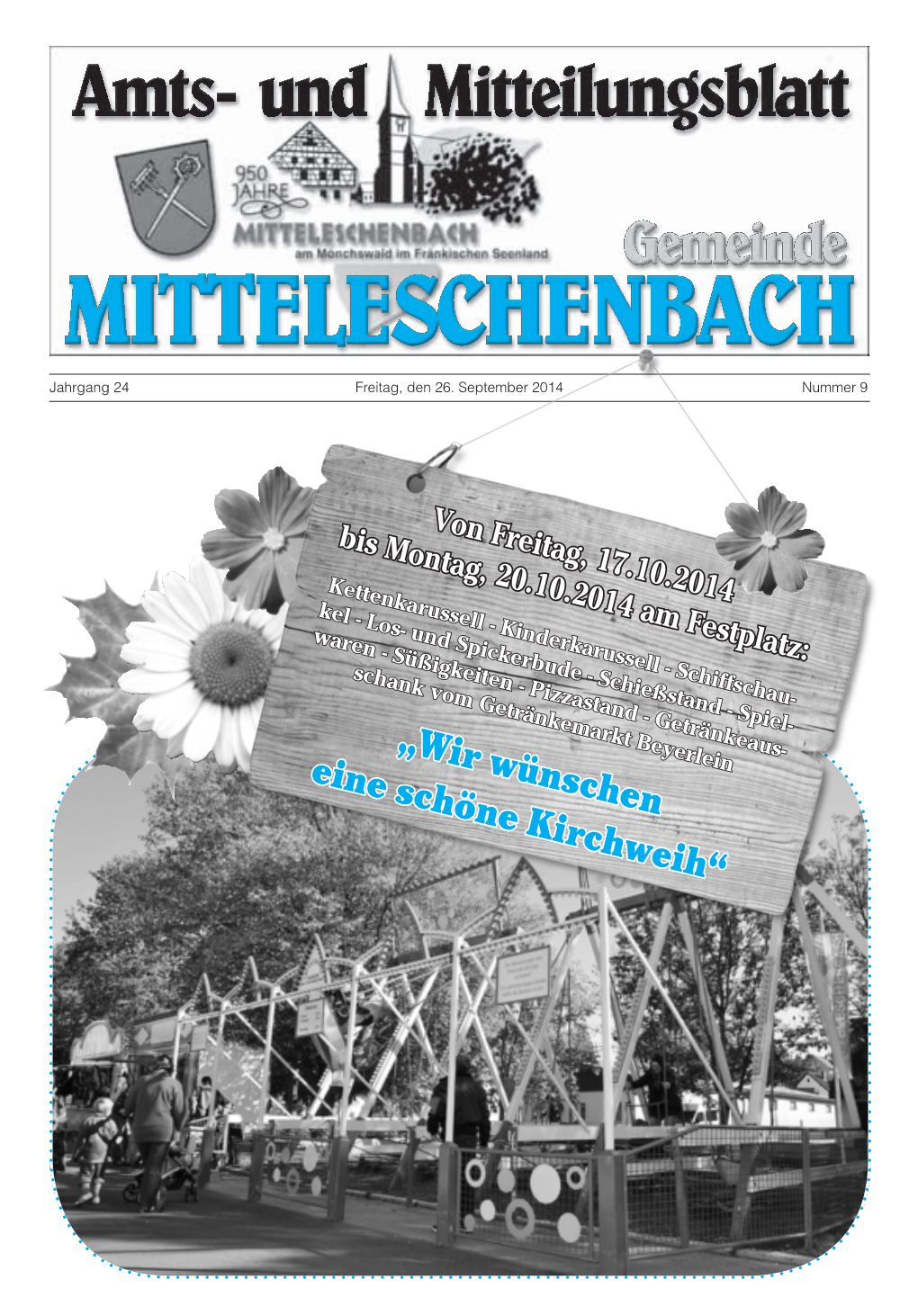 „Wir Wünschen Eine Schöne Kirchweih“ Mitteleschenbach - 2 - Nr