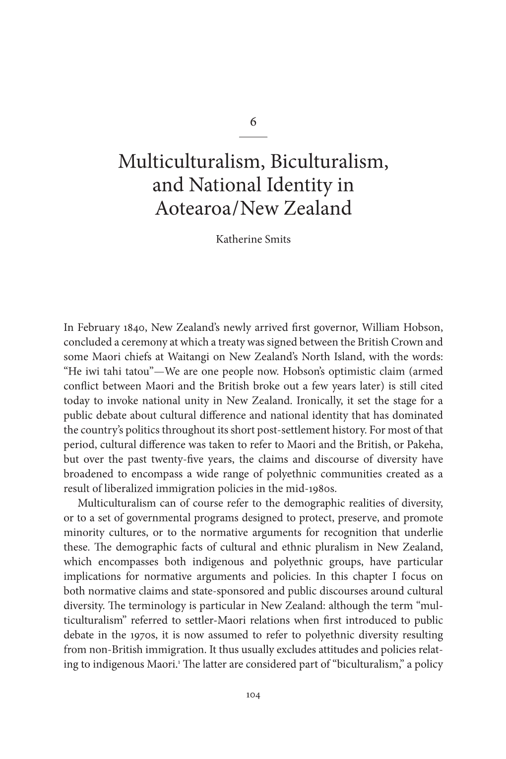 Multiculturalism in the British Commonwealthcomparative