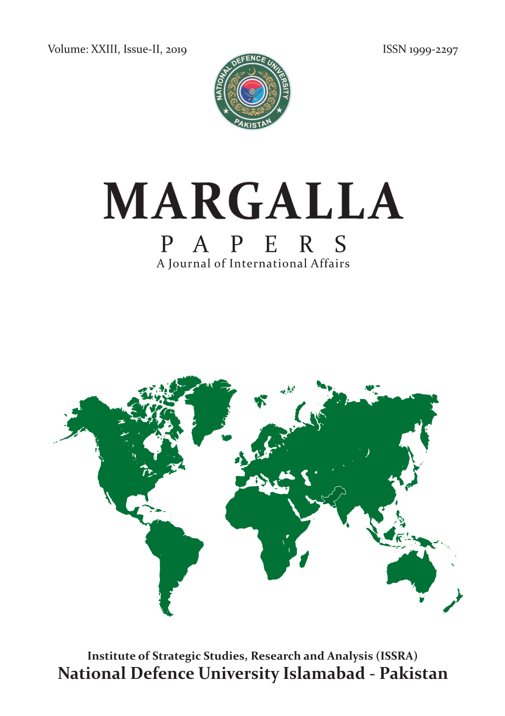 1.Margalla-Papers-2019-Issue-II.Pdf