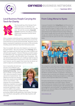Gwynedd Business Network Issue 5, Summer 2012