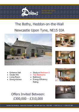 The Bothy, Heddon-On-The-Wall Newcastle Upon Tyne, NE15 0JA