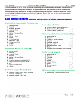 Form 4800-02 Attachment A2 (Solid Matrix) Rev