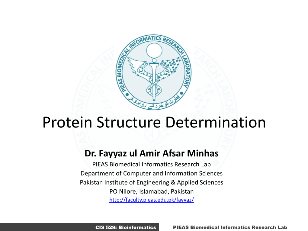 Protein Structures