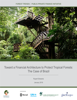 Toward a Financial Architecture to Protect Tropical Forests: the Case of Brazil